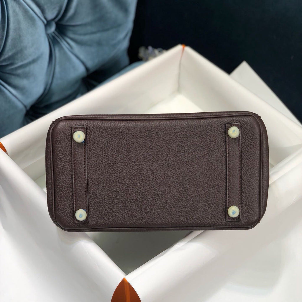 HM バーキン カフェ トゴレザー シルバー金具