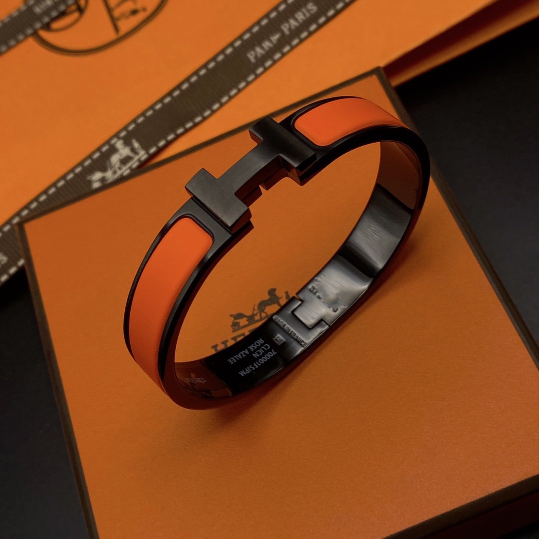 BRACELET CLIC HM SO NOIR OREGAN