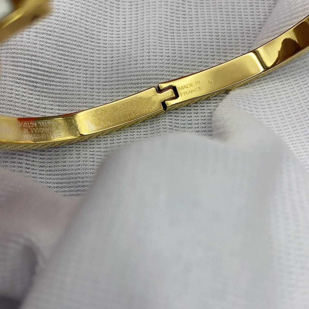 BRACELET CLASSIQUE HM CLIC BLANC ÉMAIL 8 MM