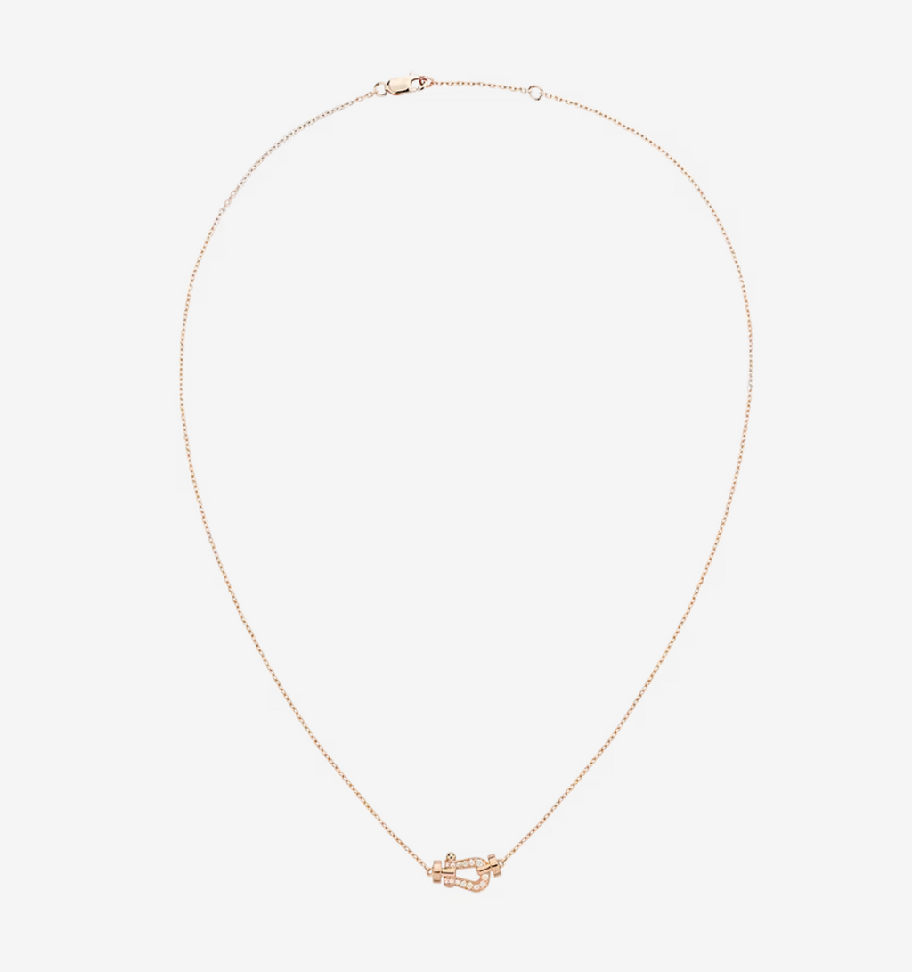 FORCE 10 DIAMOND ROSE GOLD NECKLACE MINI MODEL
