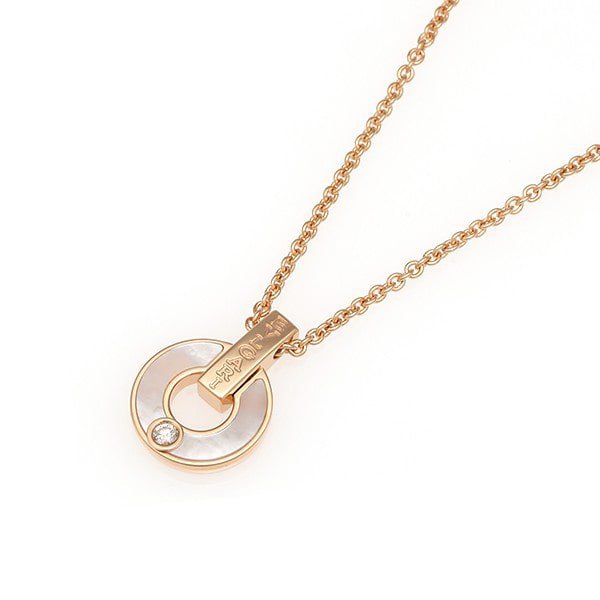GARI NECKLACE ROSE GOLD MOP