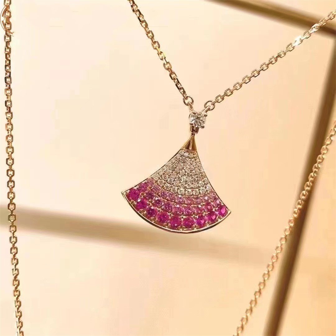 DREAM NECKLACE ROSE GOLD PINK DIAMOND
