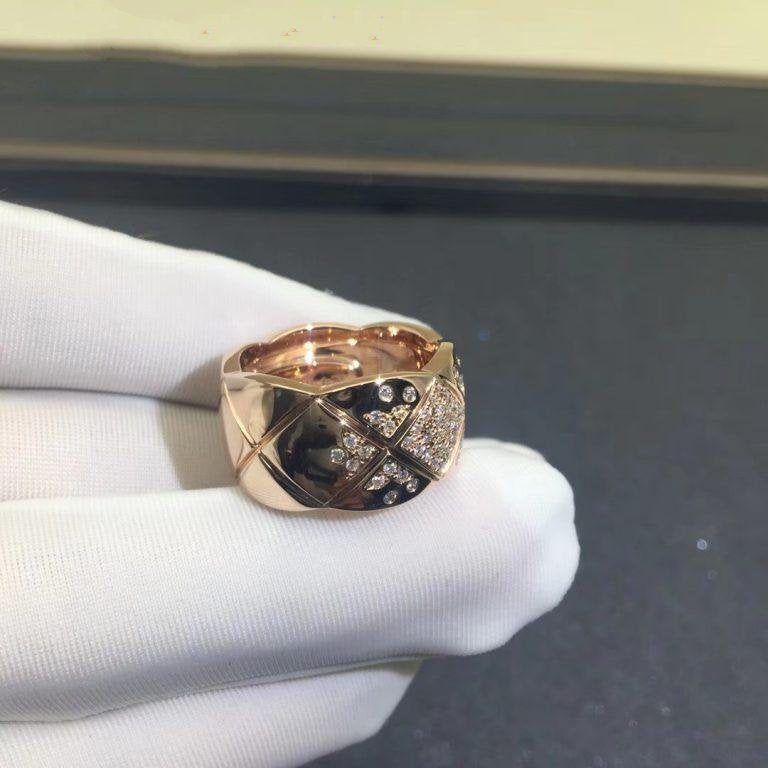 CRUSH RING ROSE GOLD DIAMOND