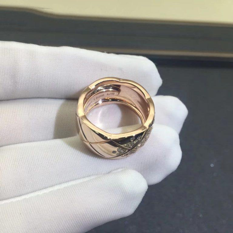 CRUSH RING ROSE GOLD DIAMOND