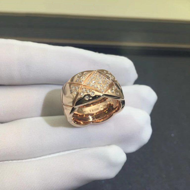 CRUSH RING ROSE GOLD DIAMOND
