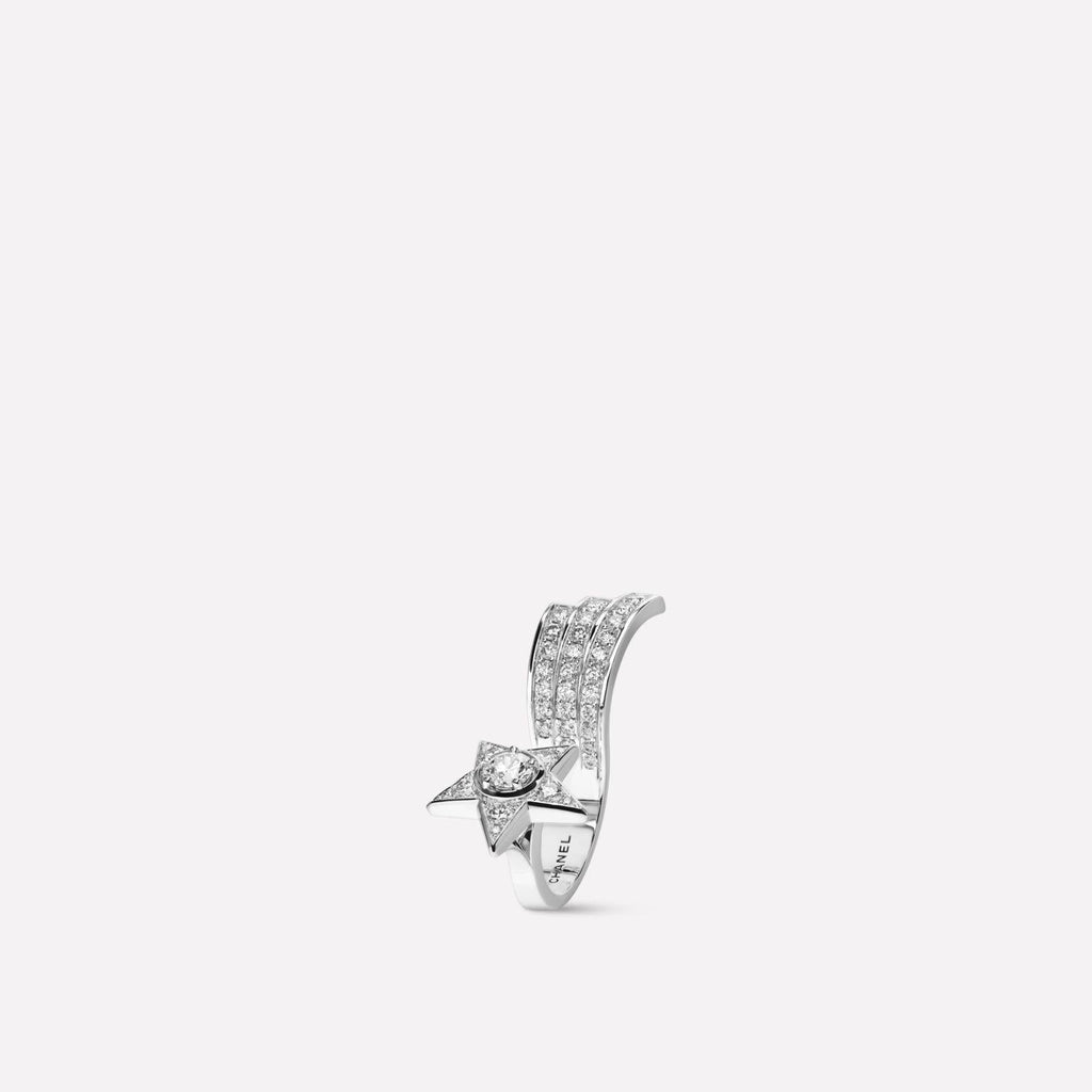 コメット シルバー ダイヤモンド リング