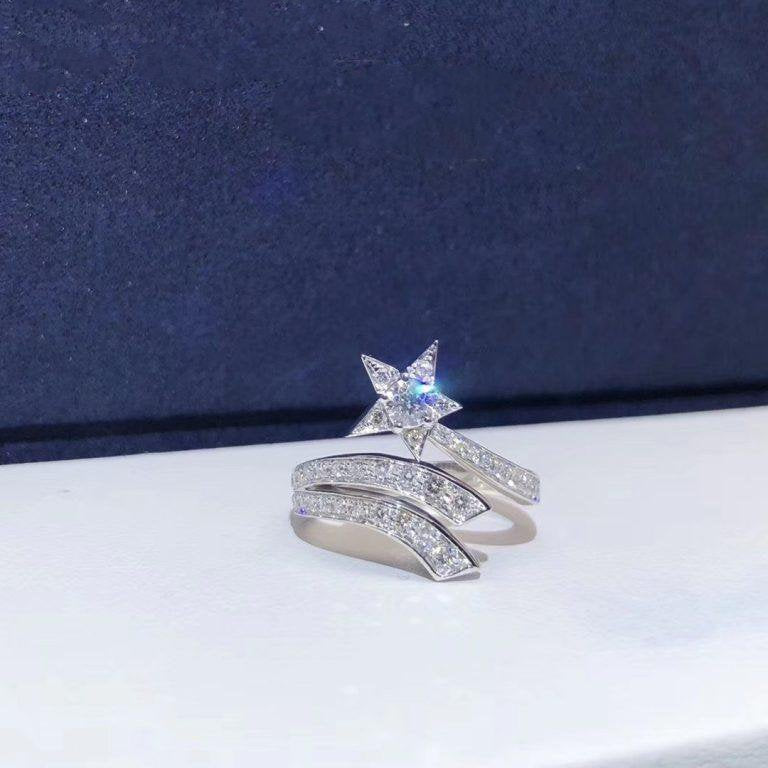 コメット スター リング シルバー ダイヤモンド