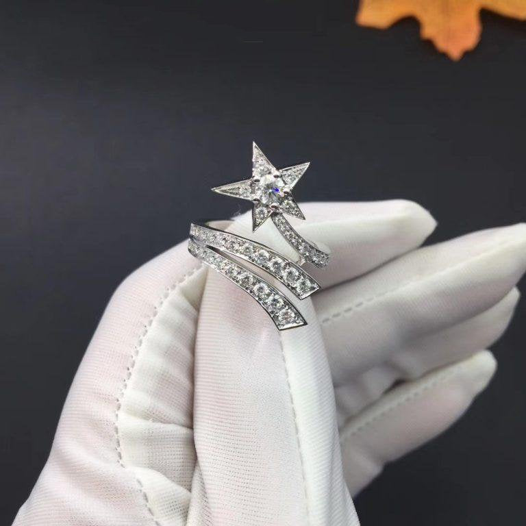 コメット スター リング シルバー ダイヤモンド