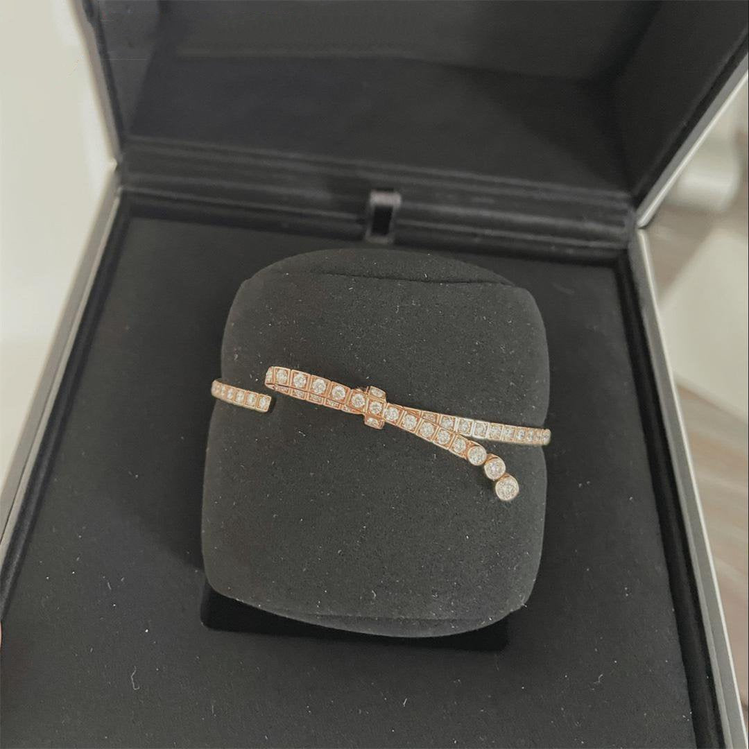 RUBAN BRACELET ROSE GOLD DIAMOND