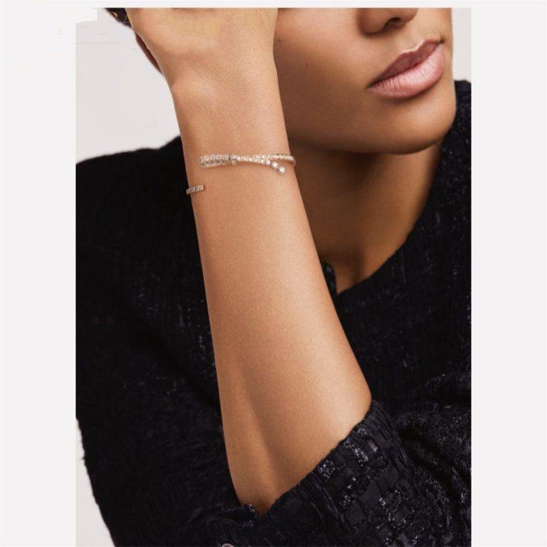RUBAN BRACELET ROSE GOLD DIAMOND