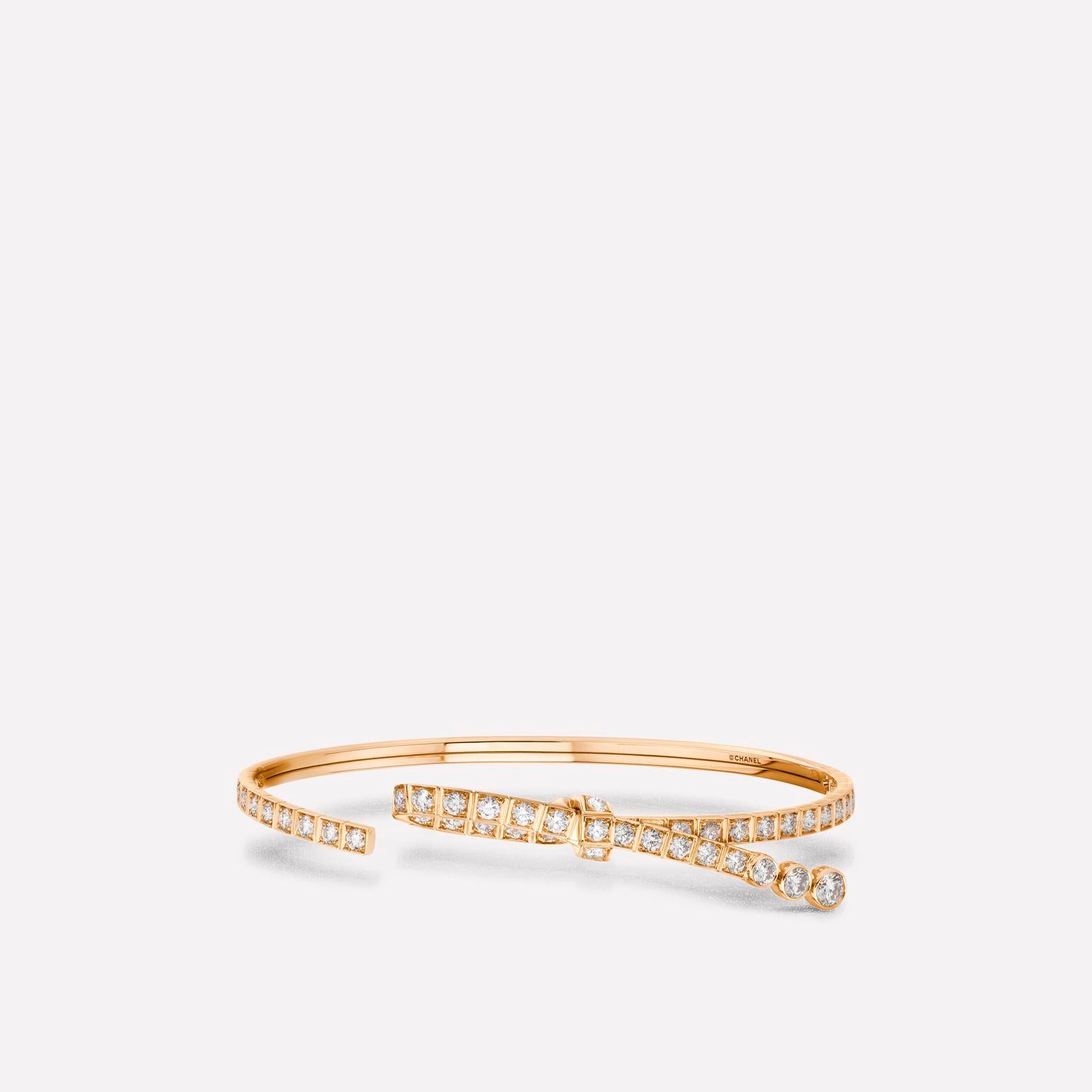 RUBAN BRACELET ROSE GOLD DIAMOND