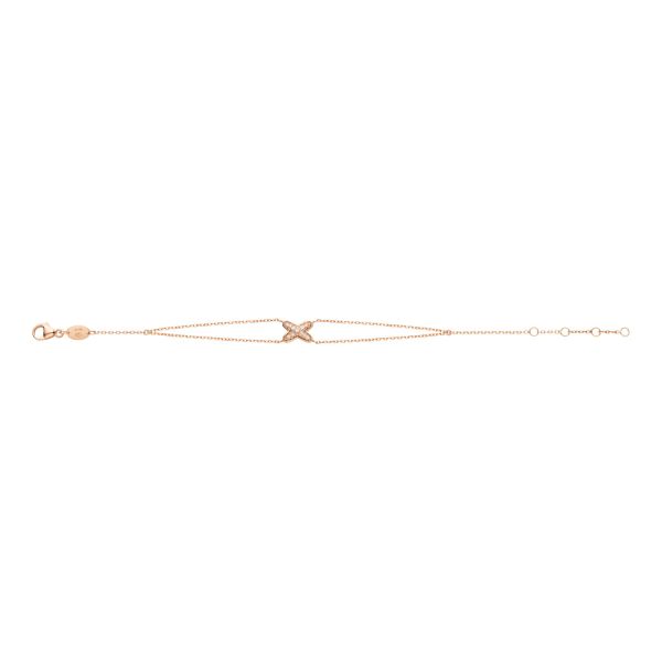 JEUX BRACELET ROSE GOLD DIAMOND