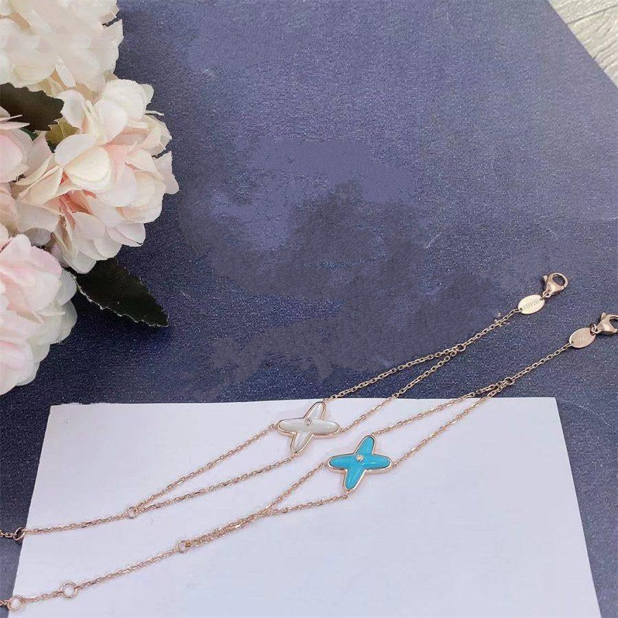 JEUX BRACELET TURQUOISE ROSE GOLD 1 DIAMOND