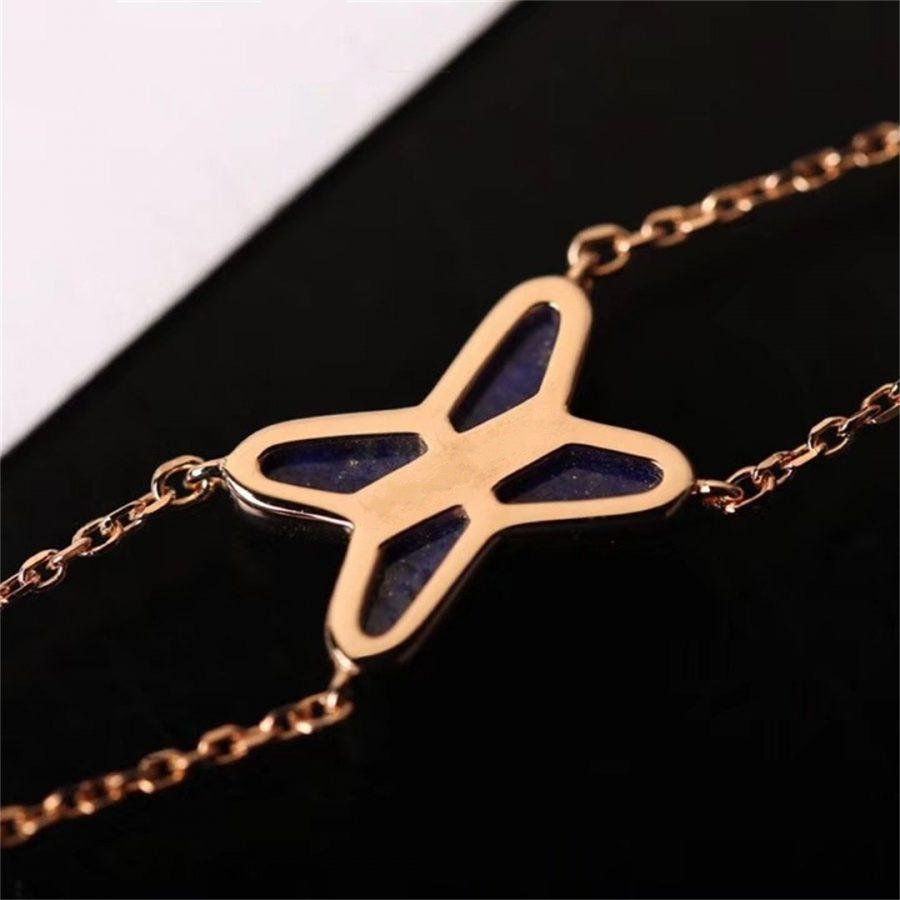 HOLLOW DESIGN FOUR-LEAF CLOVER FLOWER SHAPE RING