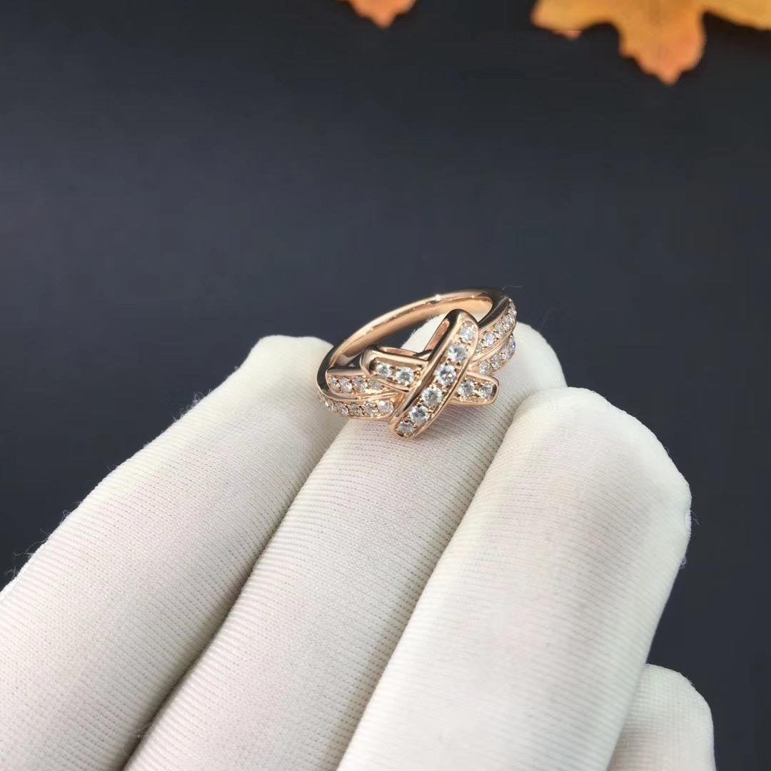 JEUX DE RING ROSE GOLD DIAMOND
