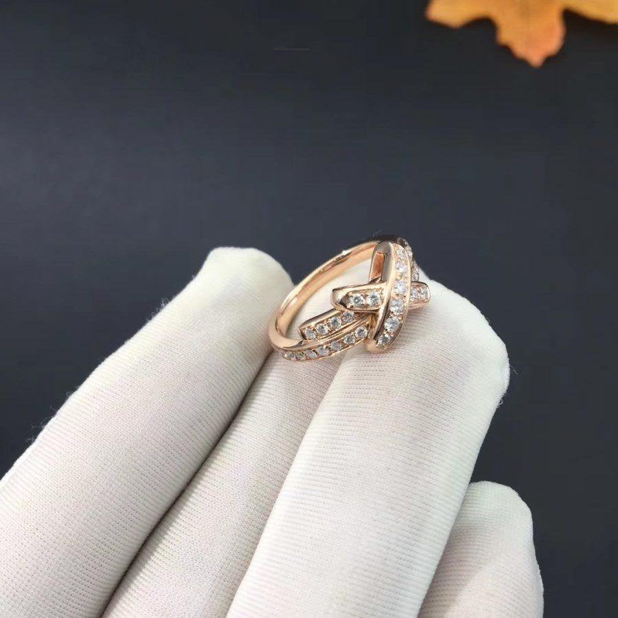 JEUX DE RING ROSE GOLD DIAMOND