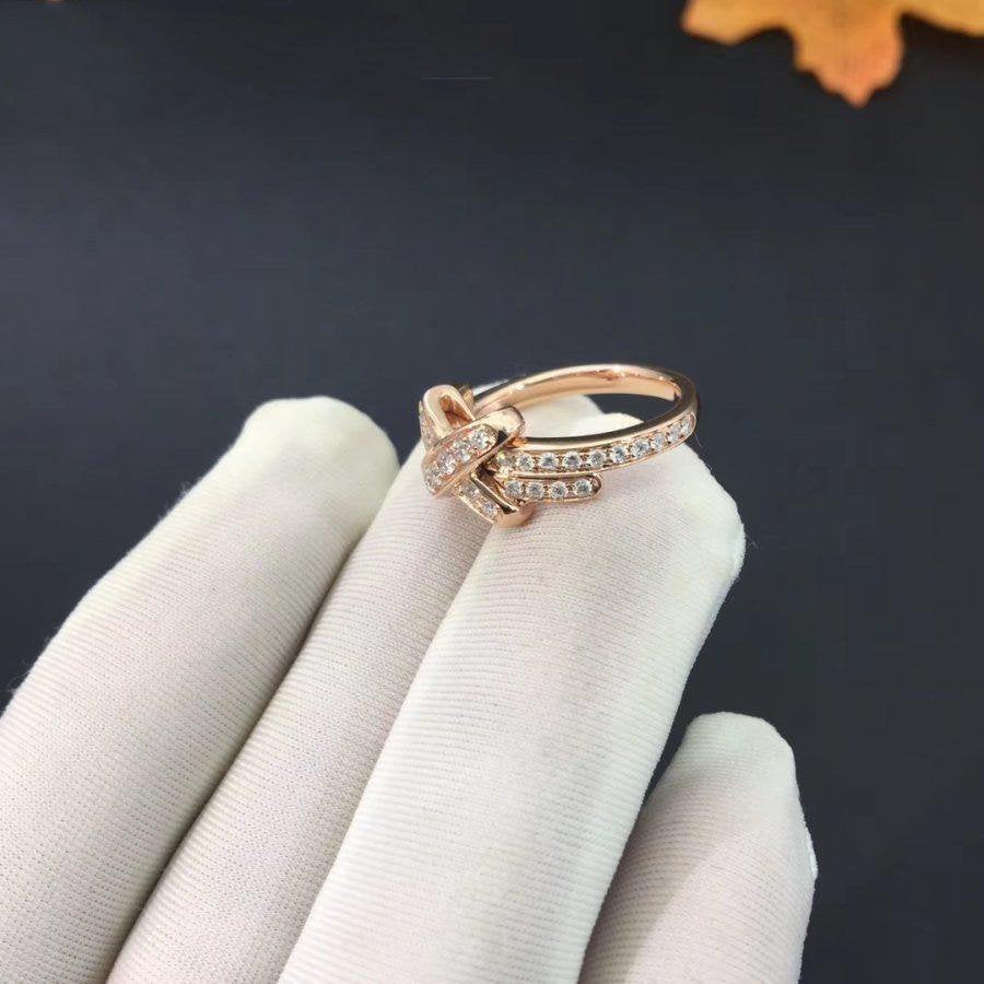 JEUX DE RING ROSE GOLD DIAMOND
