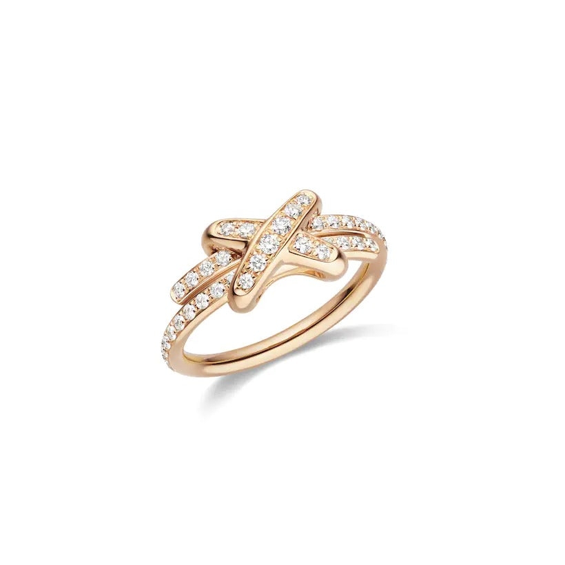 JEUX DE RING ROSE GOLD DIAMOND
