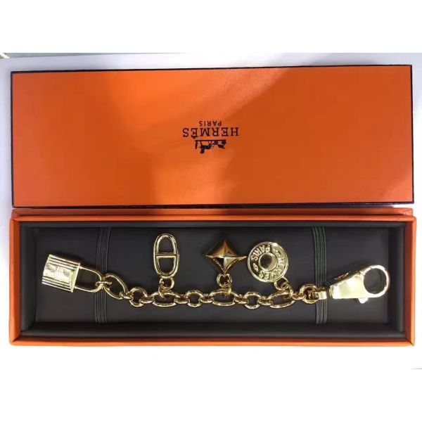 HM GOLD BRELOQUE OLGA BAG CHARM