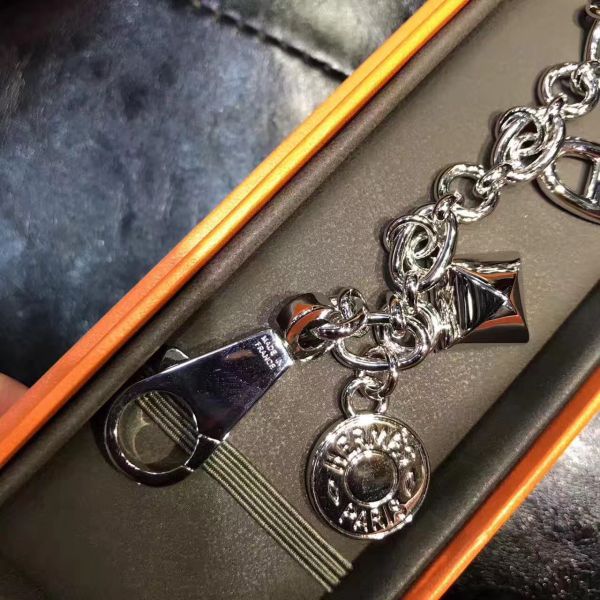 CHARM DE SAC HM BRELOQUE OLGA ARGENT