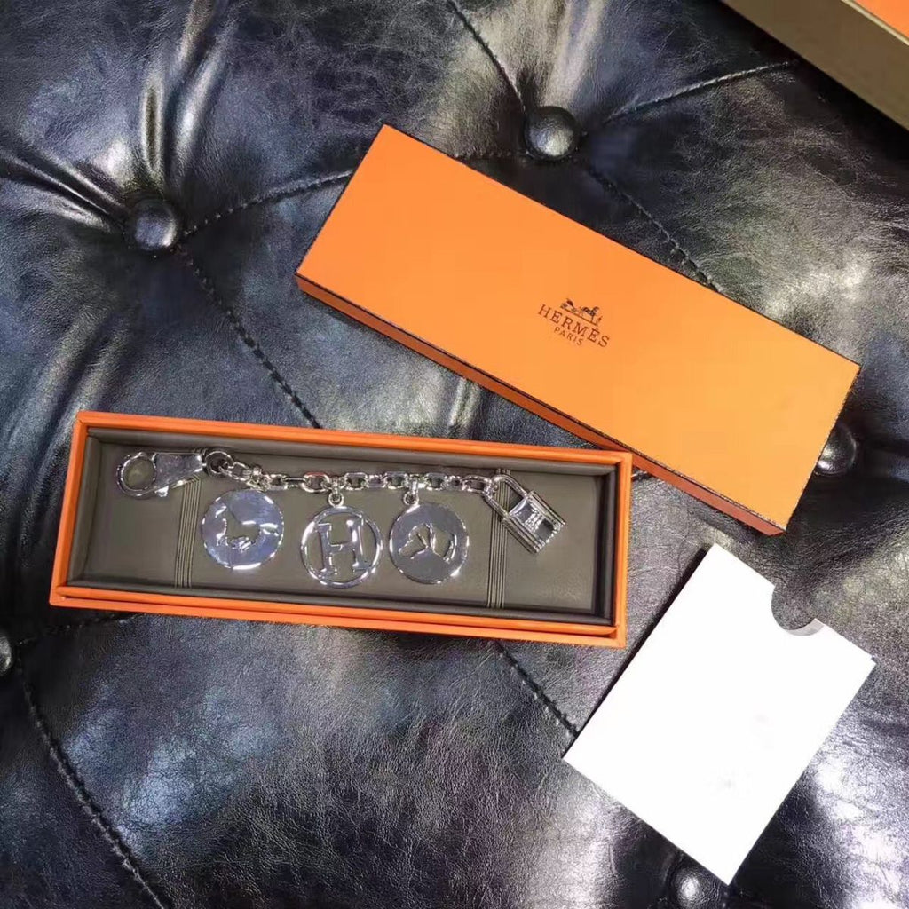HM シルバー ブレロック バッグチャーム