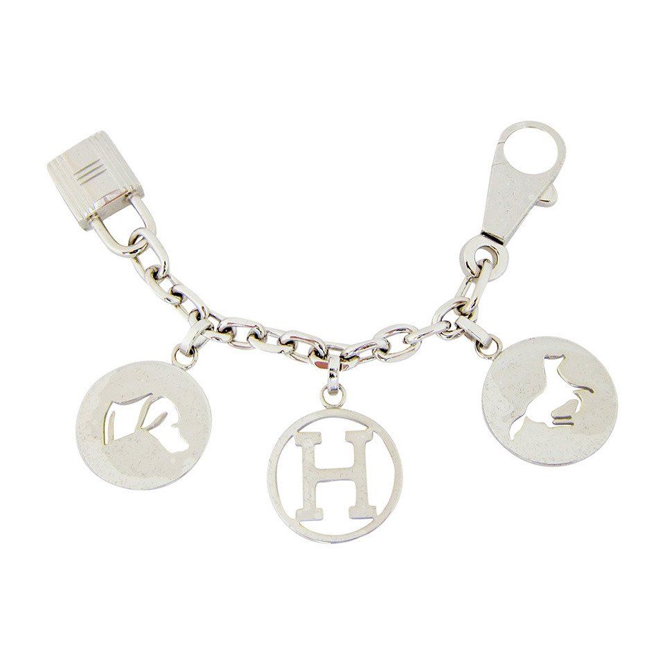 HM シルバー ブレロック バッグチャーム