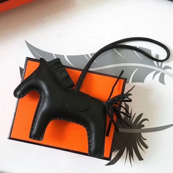 BRELOQUE DE SAC CHEVAL RODÉO HM SO BLACK