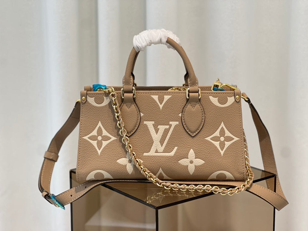 ONTHEGO 25 EAST WEST DA MONOGRAMME BICOLORE EMPREINTE