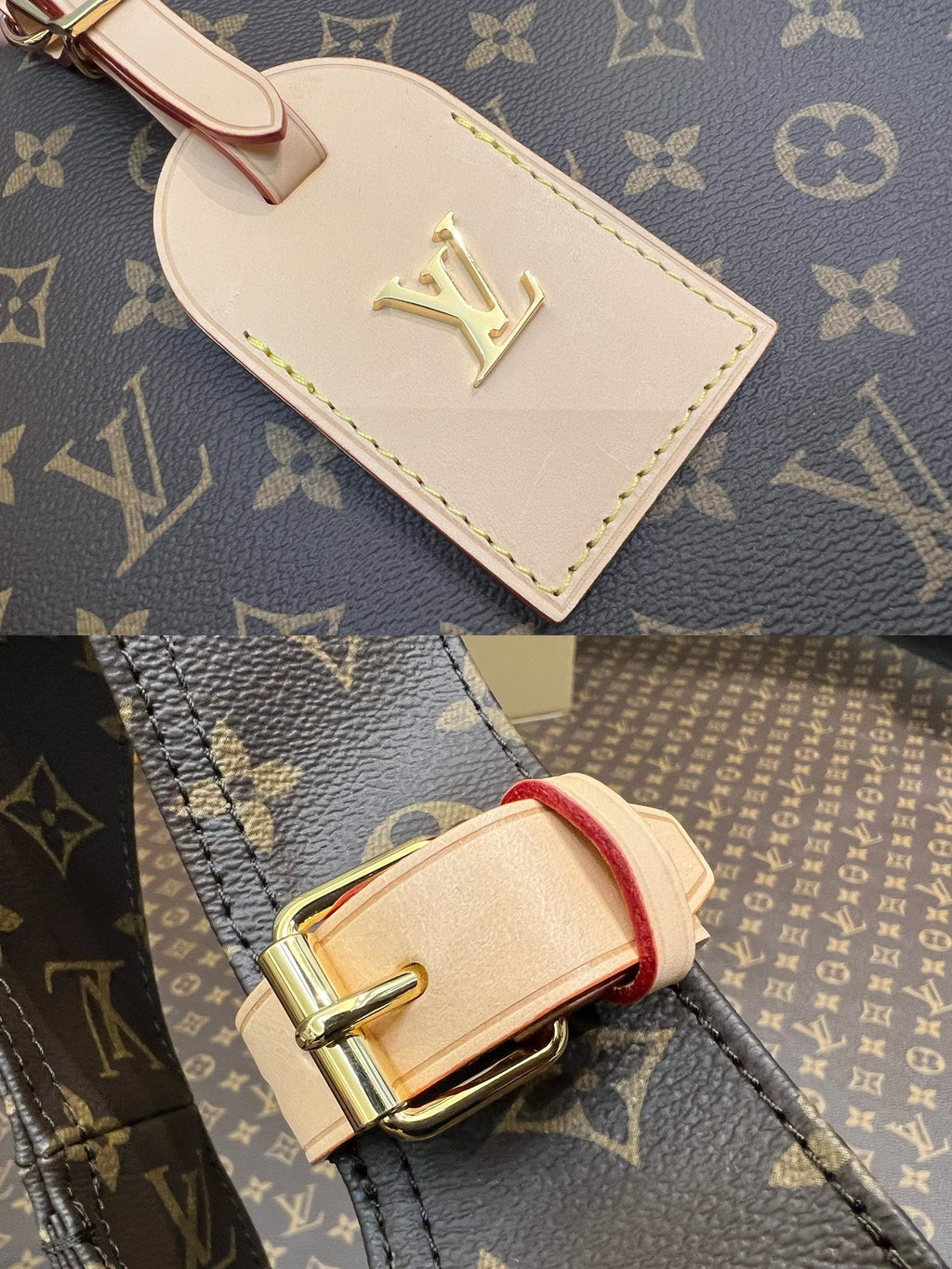 ATLANTIS GM 34 DARK BROWN MONOGRAM CANVAS