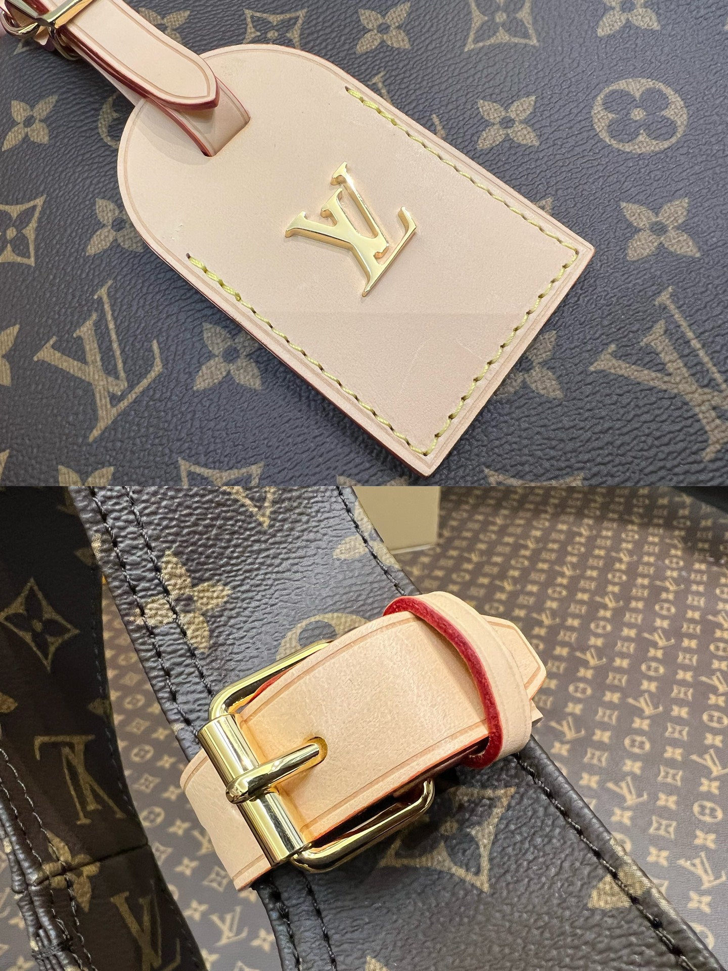 ATLANTIS GM 34 DARK BROWN MONOGRAM CANVAS