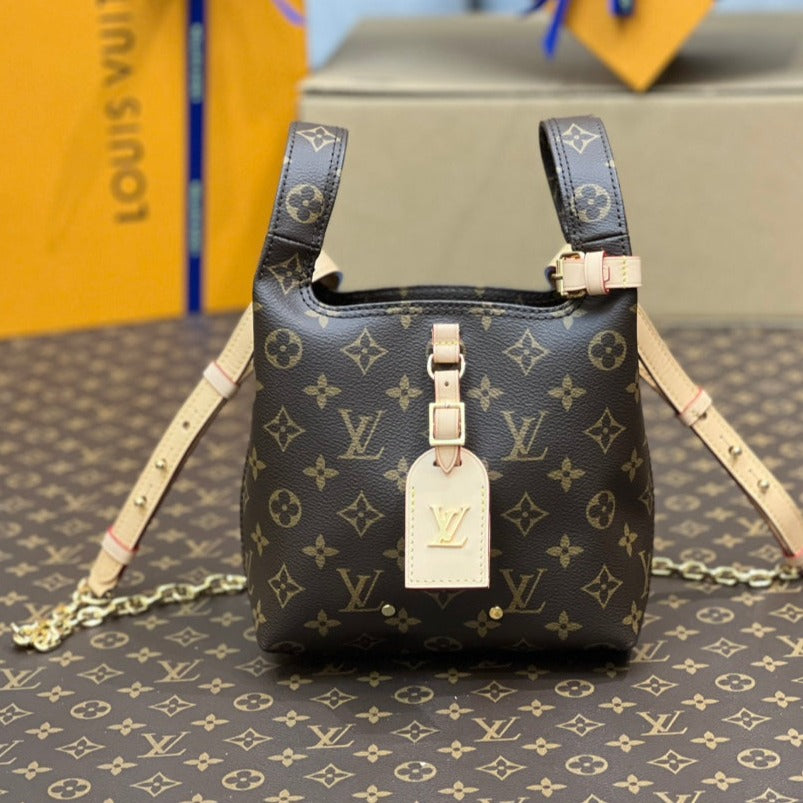 ATLANTIS BB 17 DARK BROWN MONOGRAM CANVAS