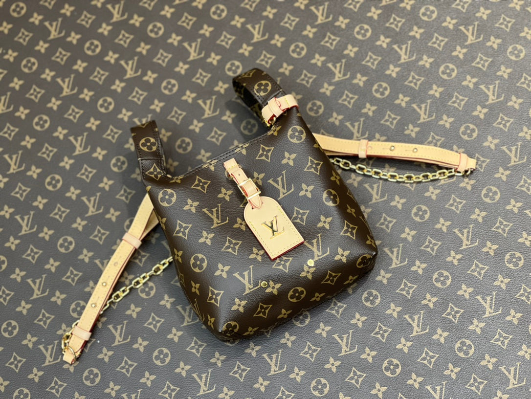 ATLANTIS BB 17 DARK BROWN MONOGRAM CANVAS
