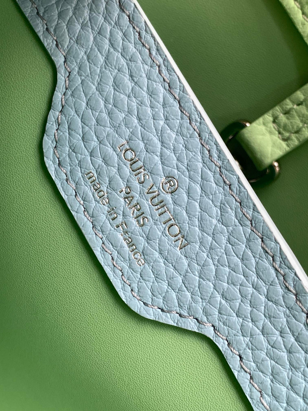 CAPUCINES BB 27 EN VERT CLAIR TAURILLON QUINCAILLERIE ARGENTÉE