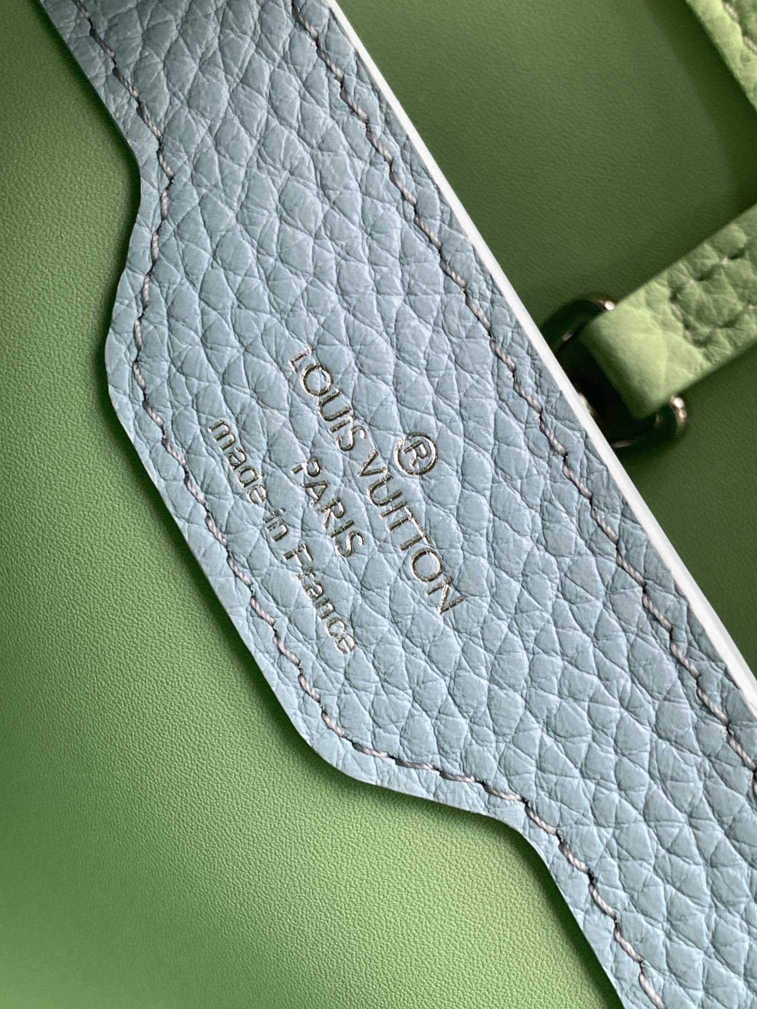 CAPUCINES BB 27 EN VERT CLAIR TAURILLON QUINCAILLERIE ARGENTÉE