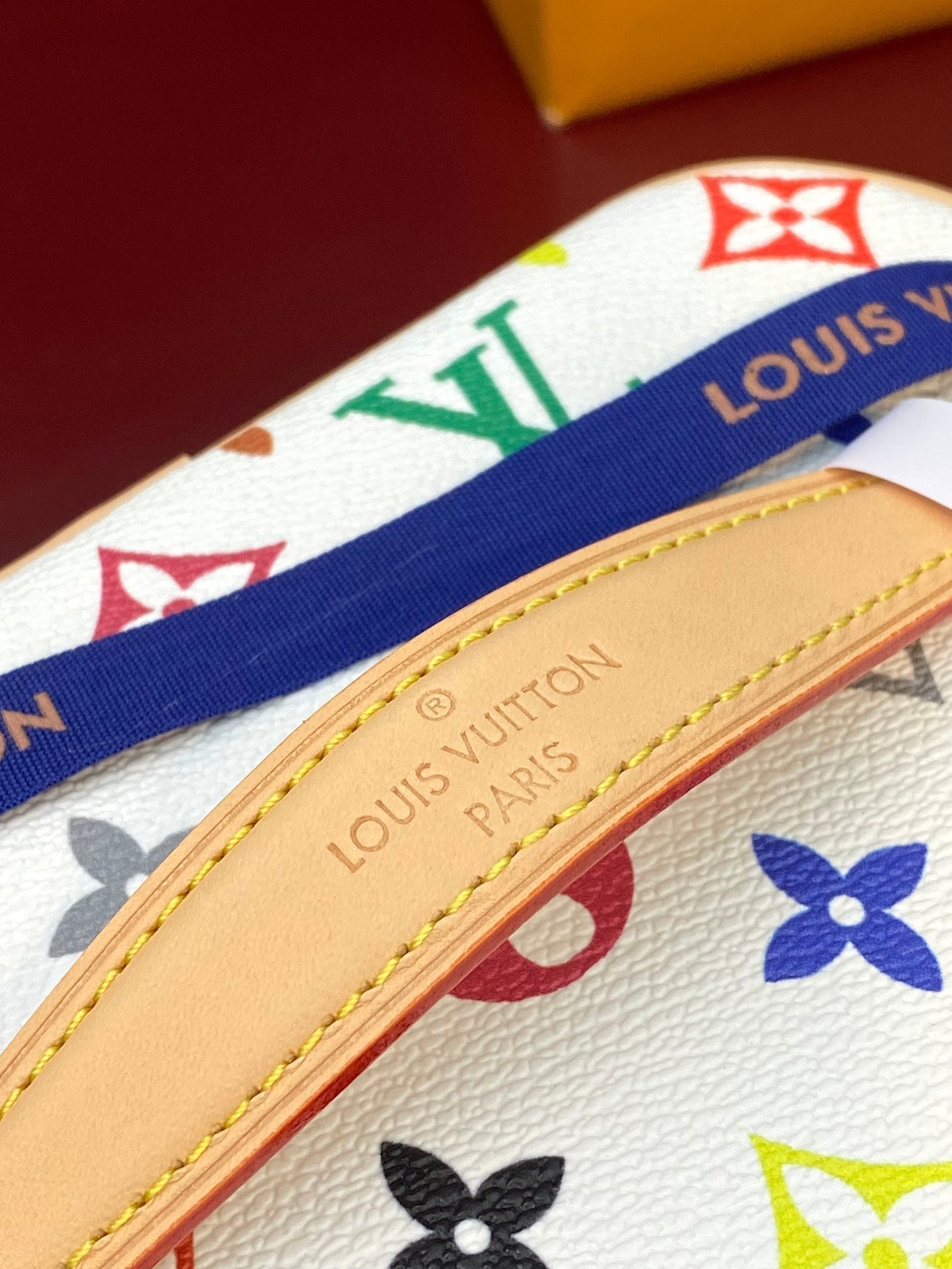 JOLI BB 20 EN TOILE MONOGRAMME MULTICOLORE FERMETURE ÉCLAIR DORÉ