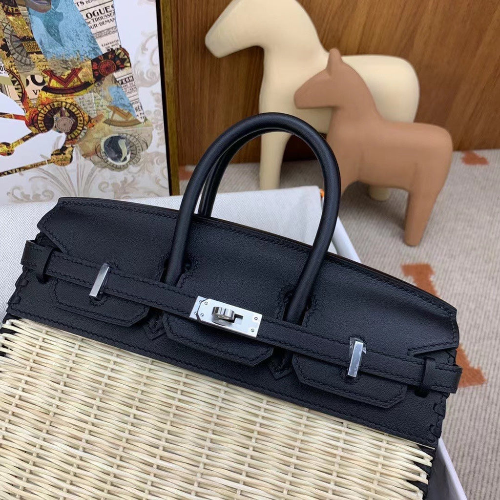 HM バーキン 25 cm ピクニック ブラック バンブー＆ラタン