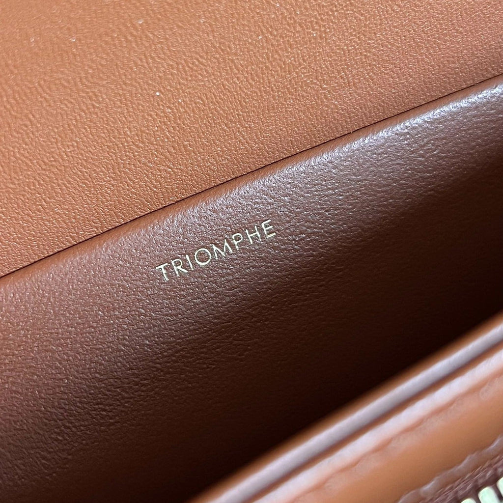 CLASSIQUE TRIOMPHE 22 CUIR DE VEAU LISSE TAN