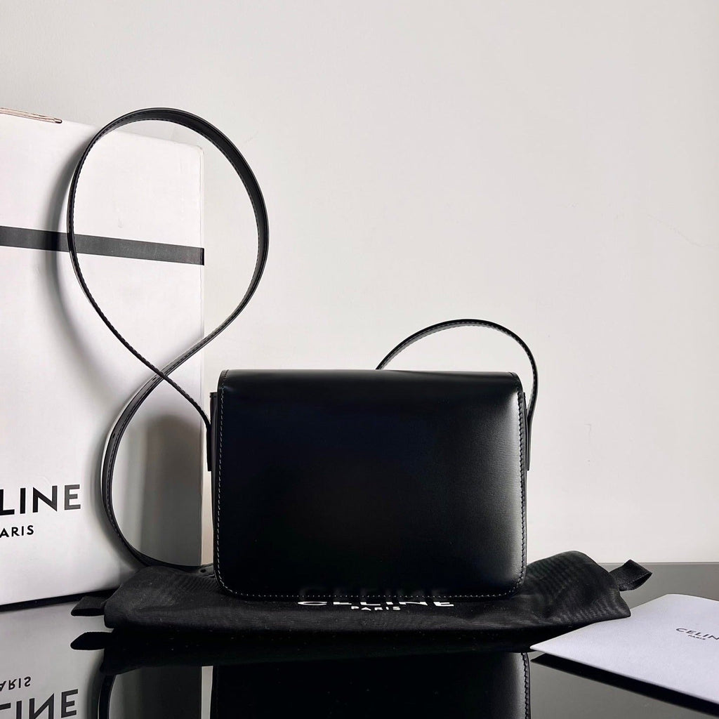 CLASSIQUE TRIOMPHE 22 CUIR DE VEAU LISSE NOIR