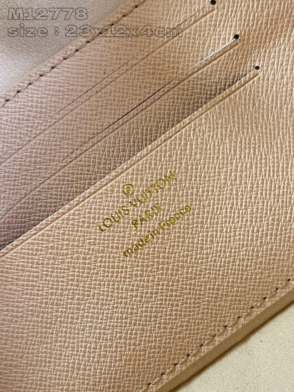 LV WOC IVY 23.5 TOILE À MONOGRAMME GRIS CÔTELÉ