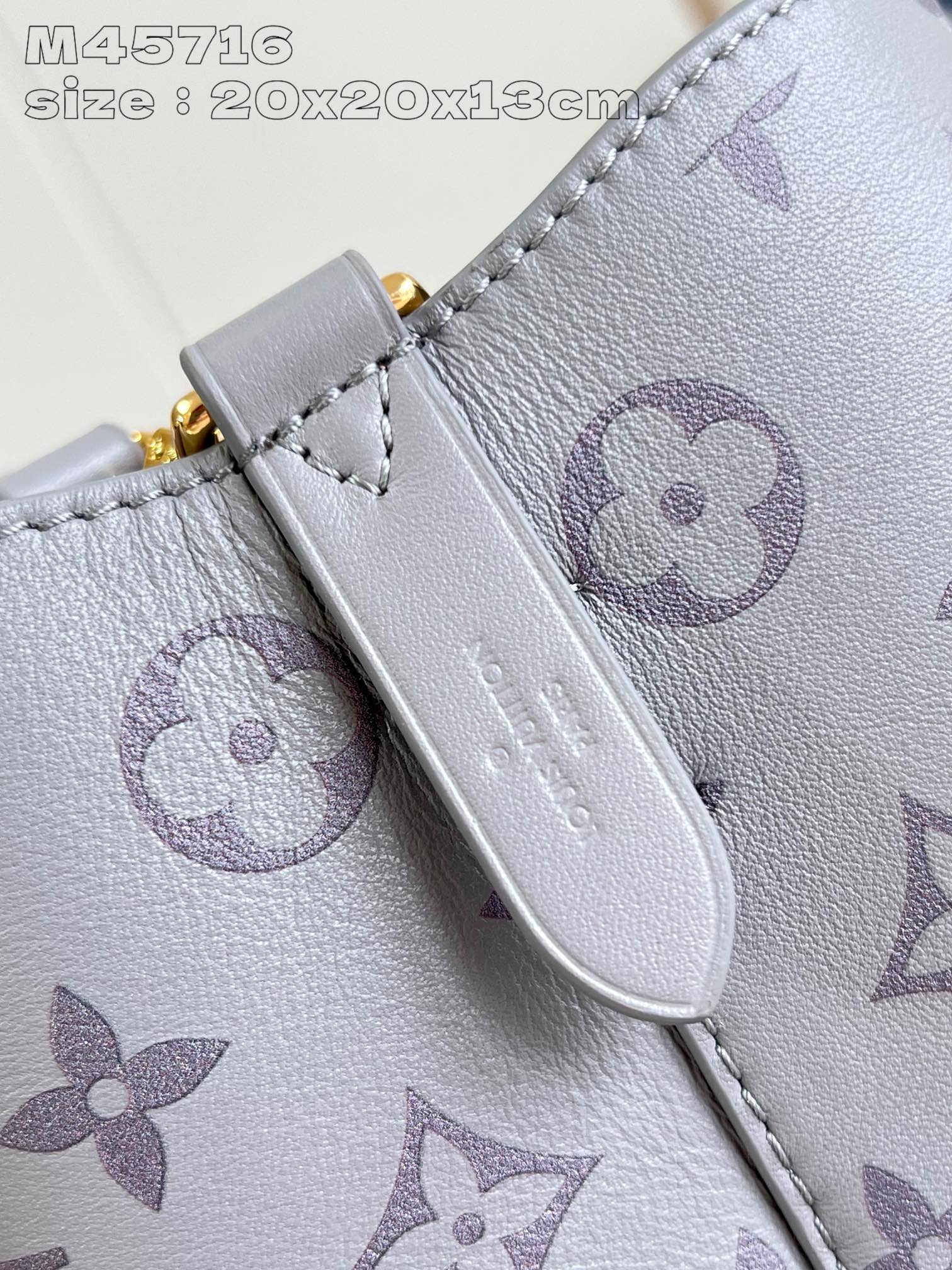 TOILE MONOGRAMME GRIS NEONOE BB 20 