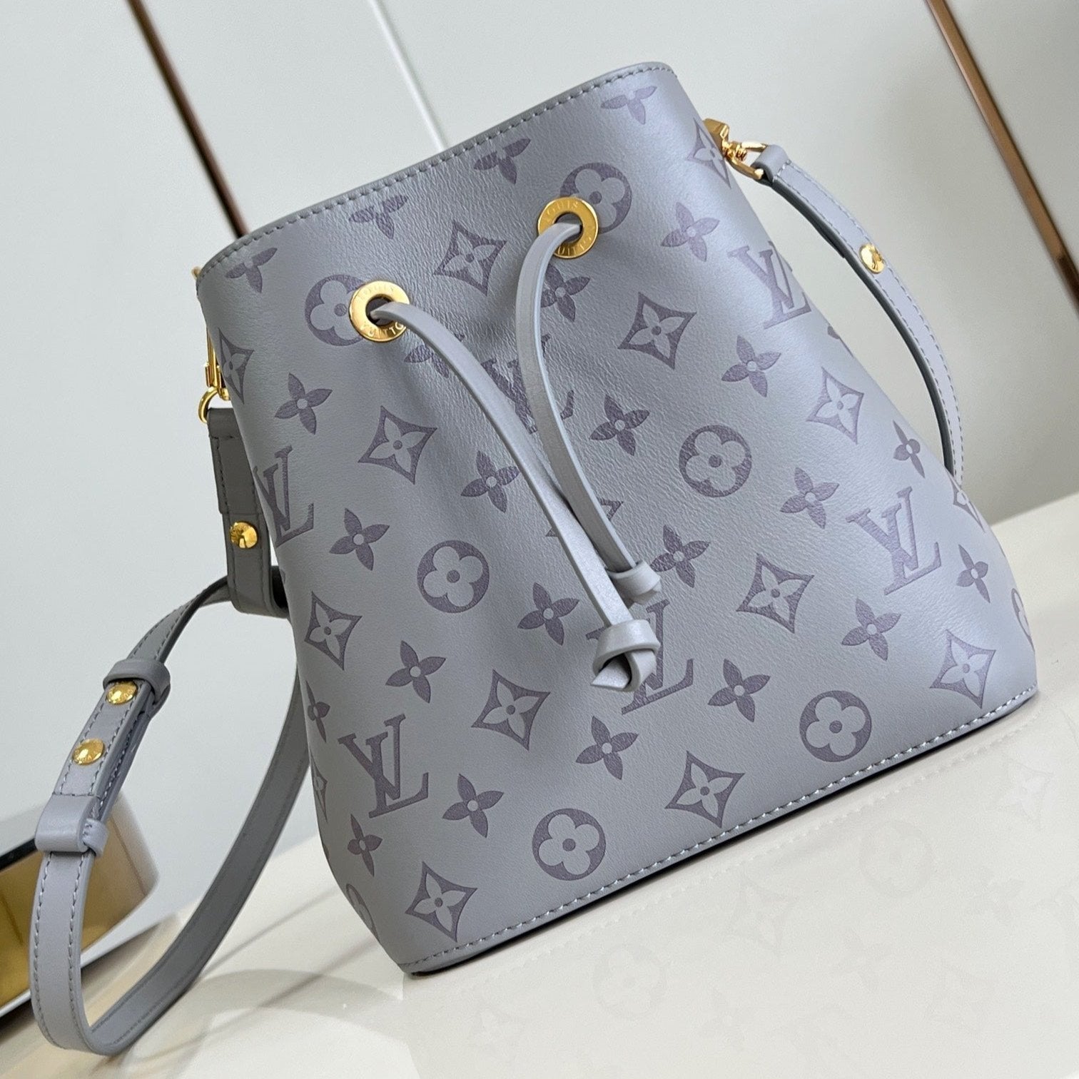 TOILE MONOGRAMME GRIS NEONOE BB 20 