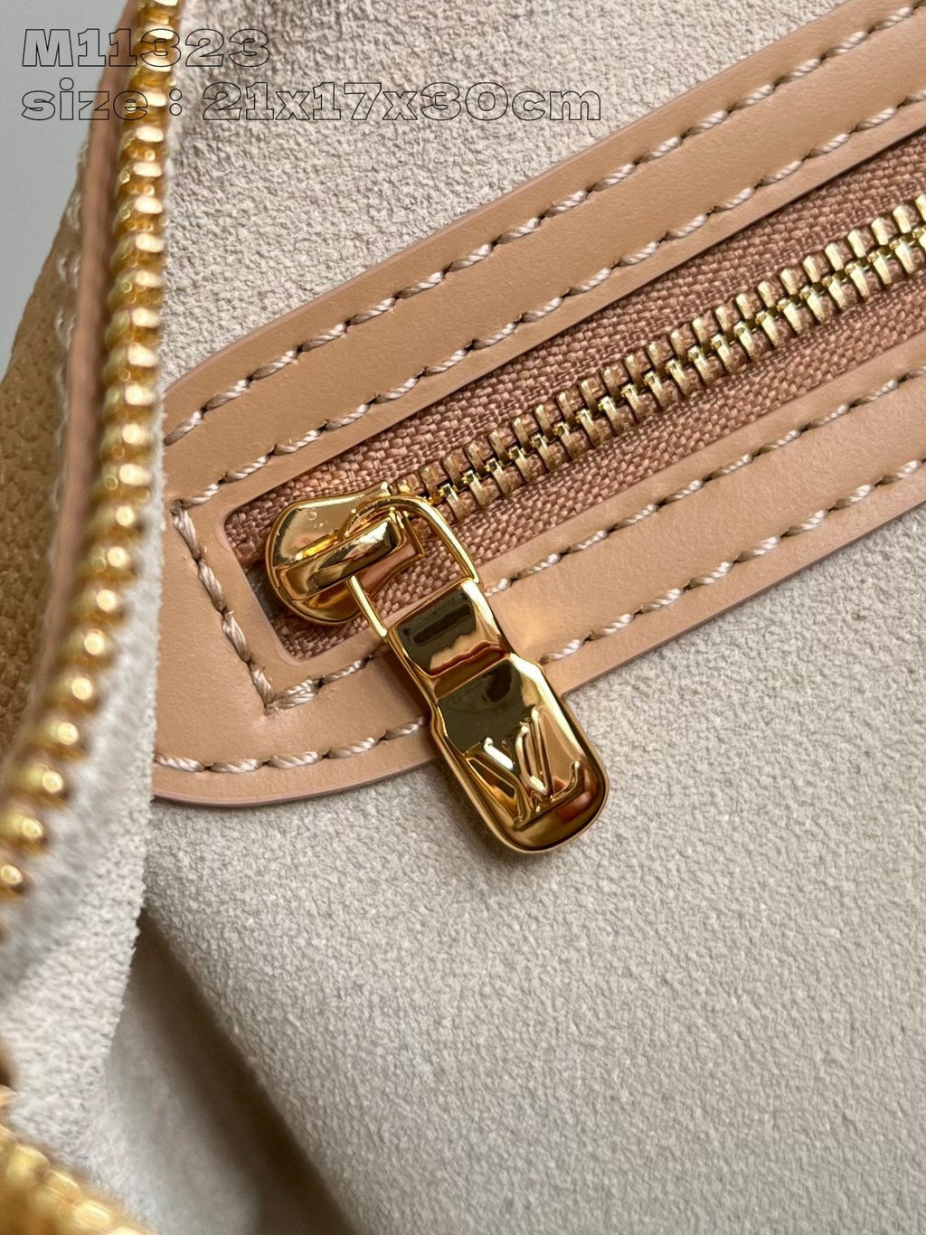CUIR DE VACHE SPEEDY SOFT 30 ARIZONA BEIGE MONOGRAMME EMPREINTE