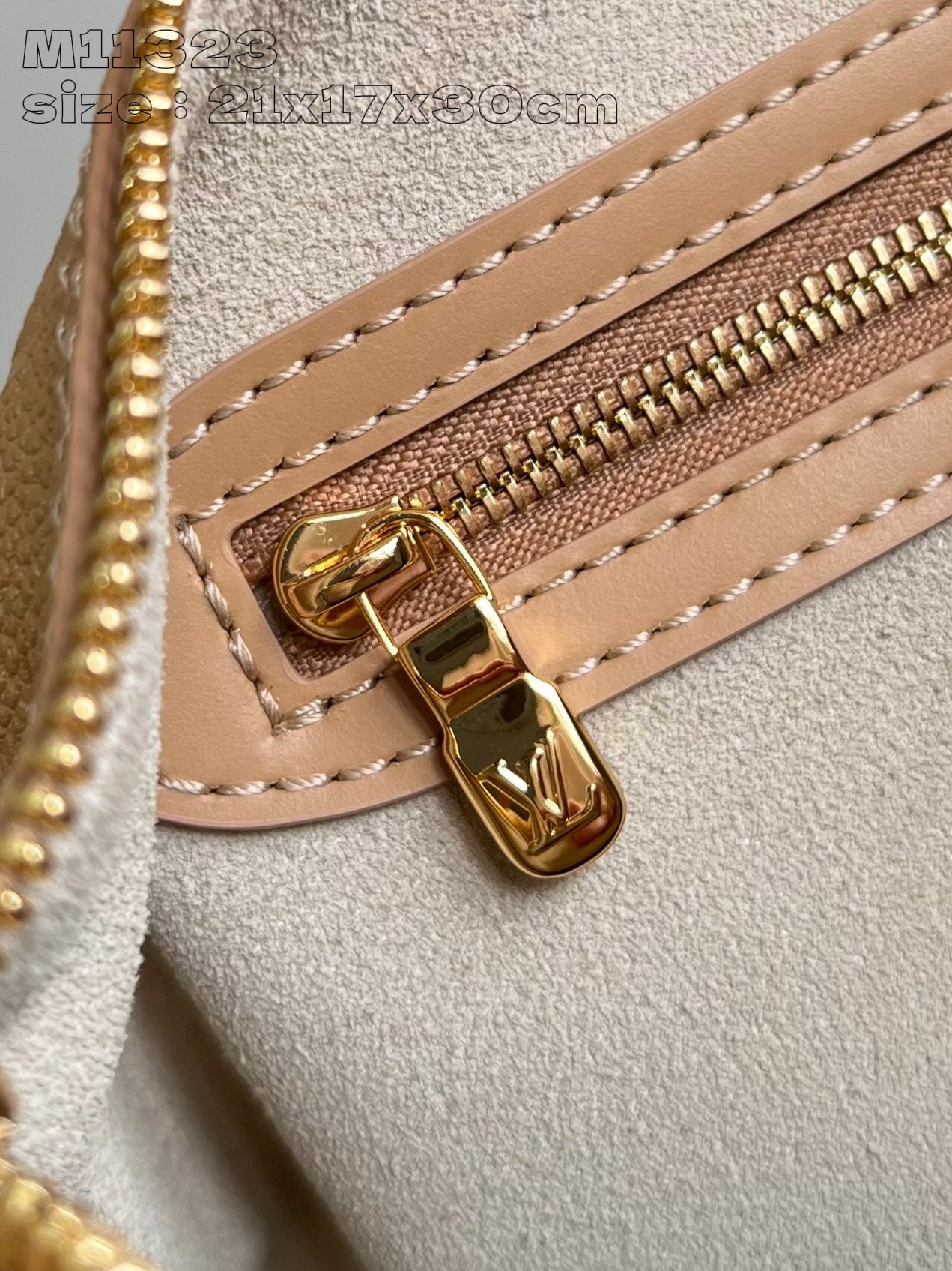 CUIR DE VACHE SPEEDY SOFT 30 ARIZONA BEIGE MONOGRAMME EMPREINTE
