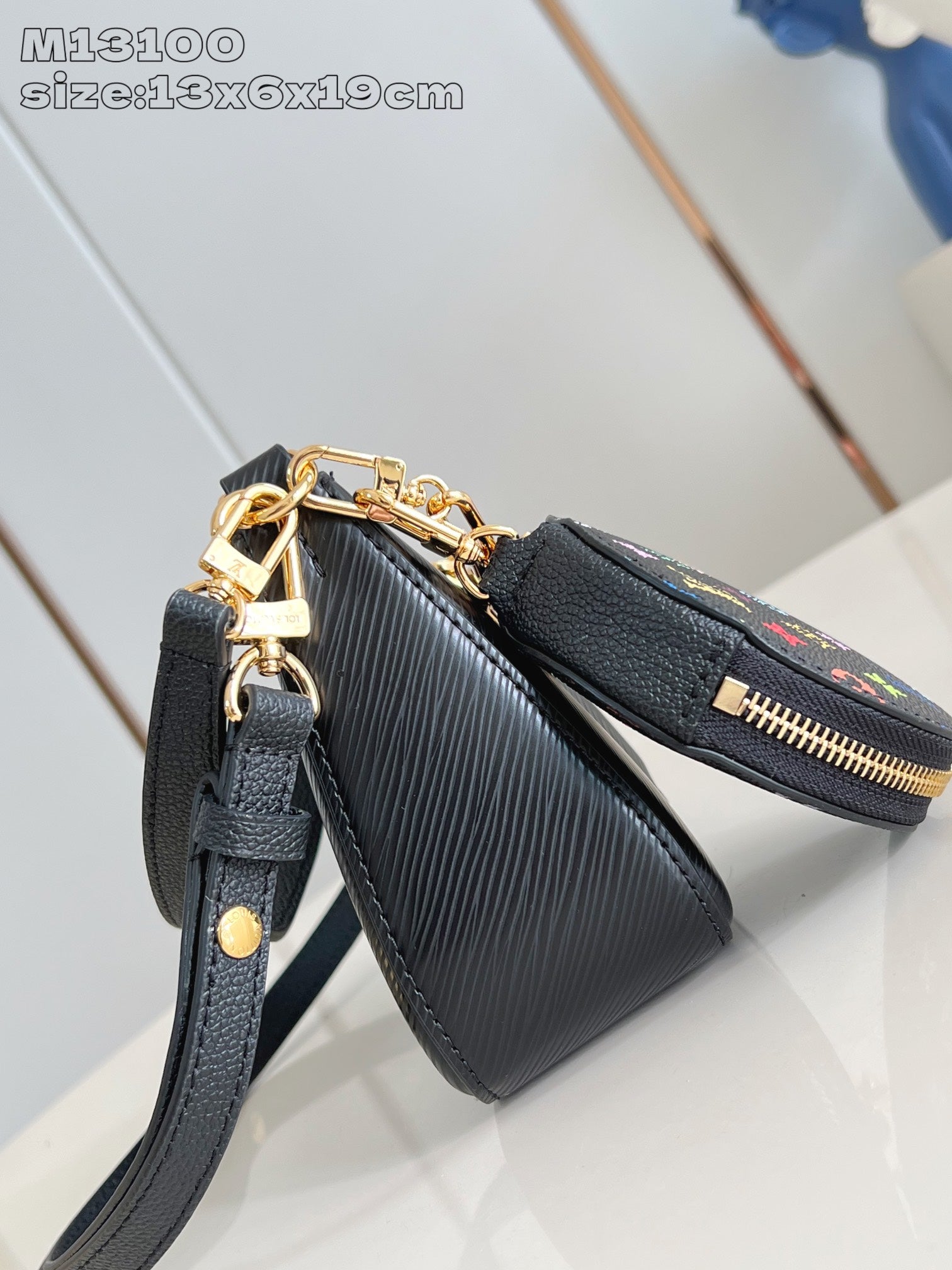 LV MARELLINI LV X TM CUIR DE VACHE EPI NOIR 203652