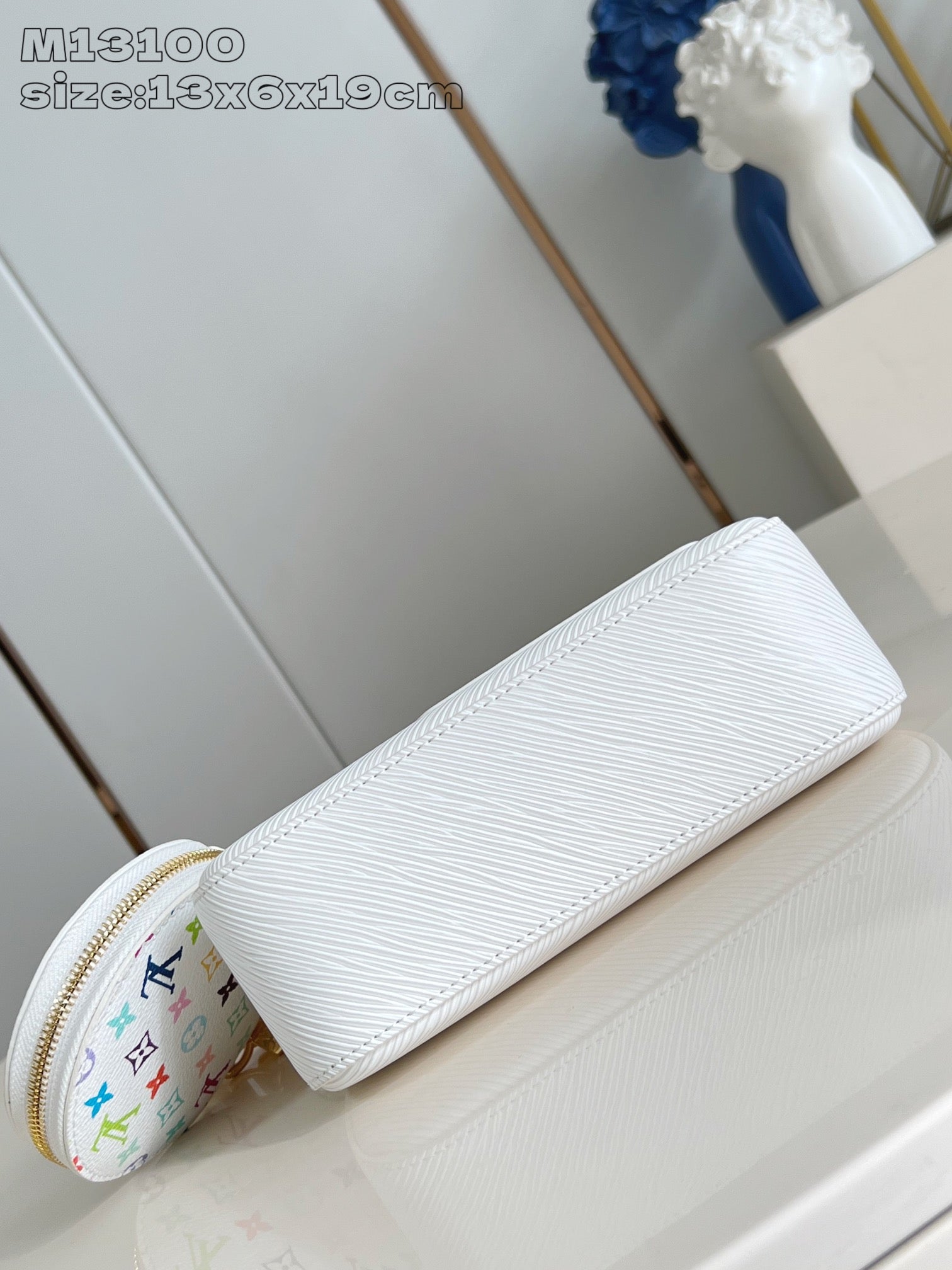 LV MARELLINI LV X TM CUIR DE VACHE EPI BLANC 203650