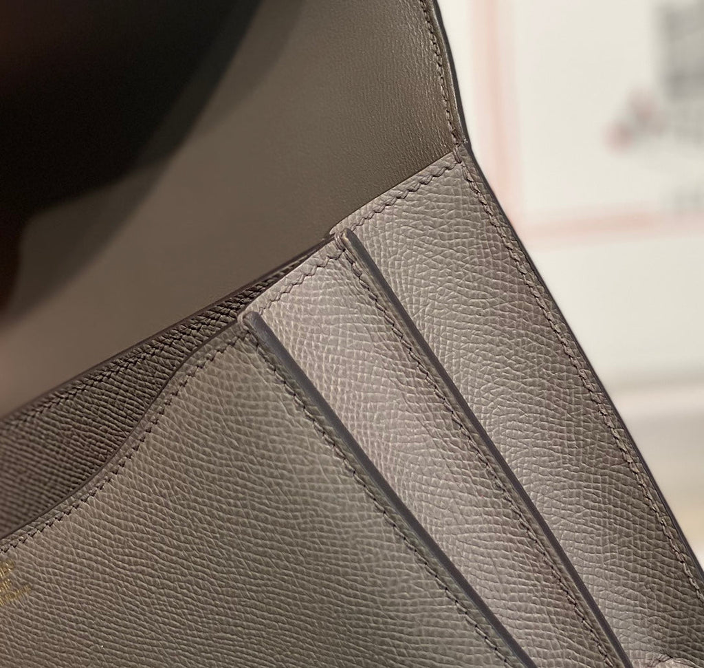 CONSTANCE 24 ETAIN EPSOM LEATHER GOLD HARDWARE