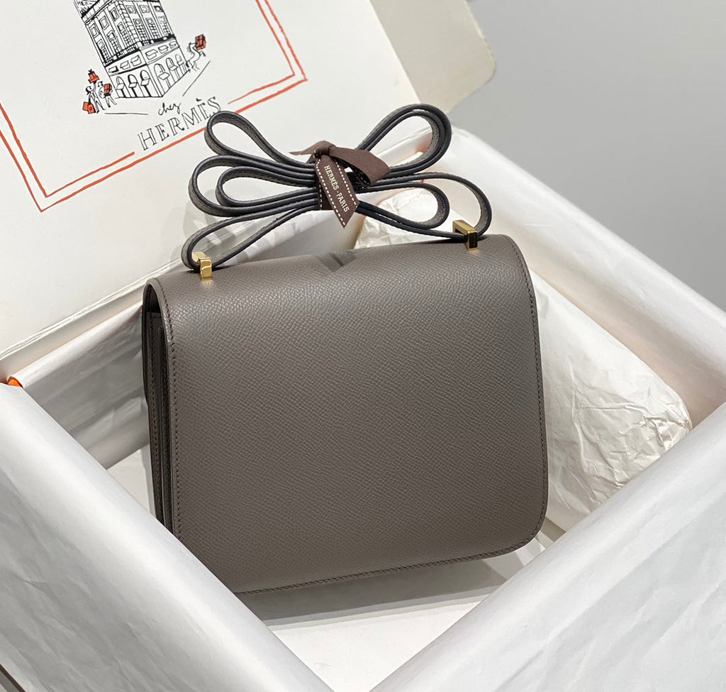 CONSTANCE 24 ETAIN EPSOM LEATHER GOLD HARDWARE