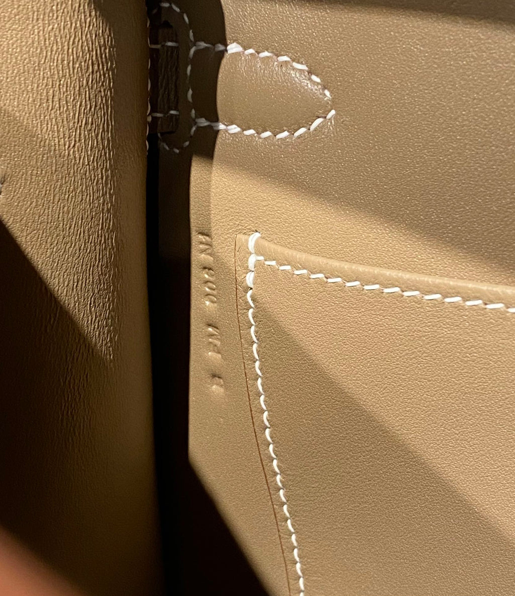 HM ケリー エラン 27cm ブラウン レザー GHW