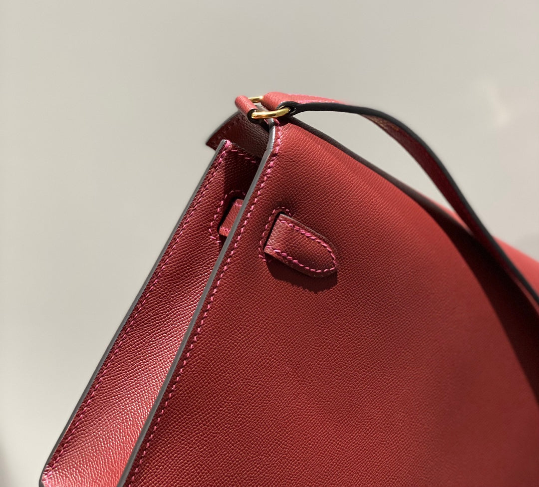 HM ケリー エラン 27cm レッド レザー GHW
