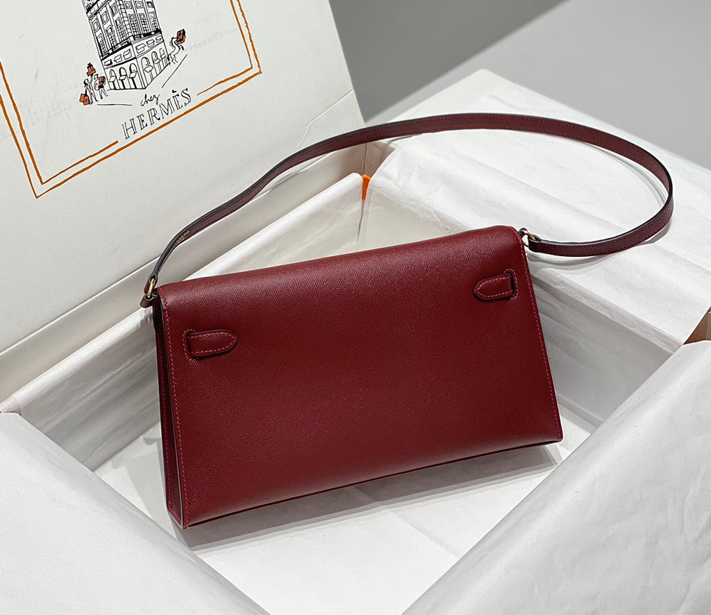 HM ケリー エラン 27cm レッド レザー GHW